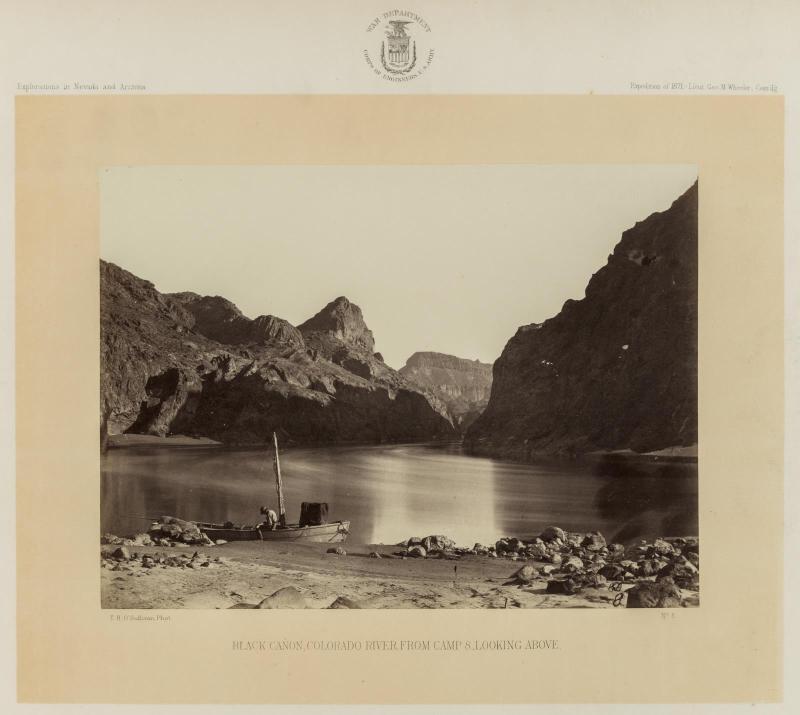Black Cañon, Colorado River, From Camp 8, Looking Above