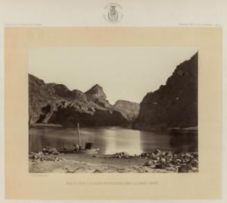 Black Cañon, Colorado River, From Camp 8, Looking Above