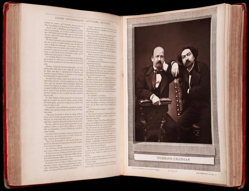 Galerie Contemporaine. Biographies and portraits.