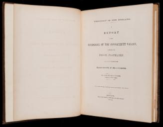 Ichnology of New England. A Report on the Sandstone of the Connecticut Valley, Especially its Fossil Footmarks, Made to the Government of the Commonwealth of Massachusetts.