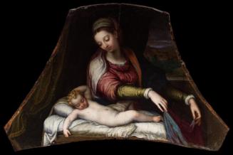 Virgin Adoring the Sleeping Christ Child