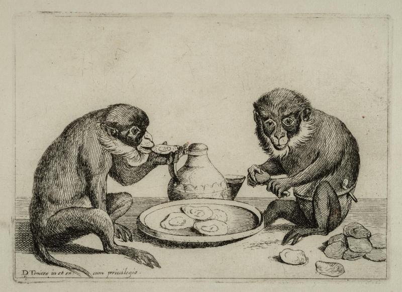 Monkeys (one of a set of six)