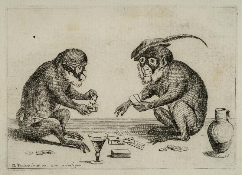 Monkeys (one of a set of six)