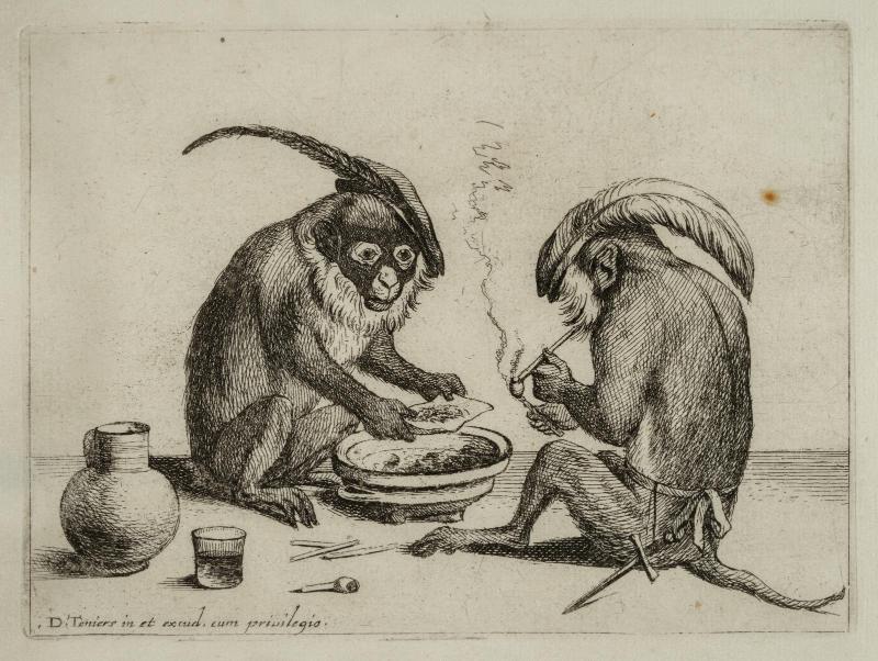 Monkeys (one of a set of six)