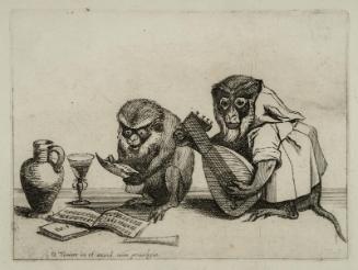 Monkeys (one of a set of six)