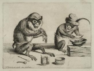 Monkeys (one of a set of six)