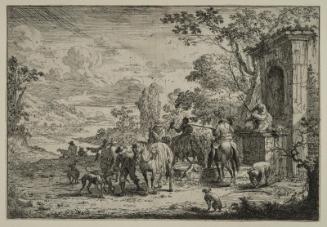 The Huntsmen at the Fountain