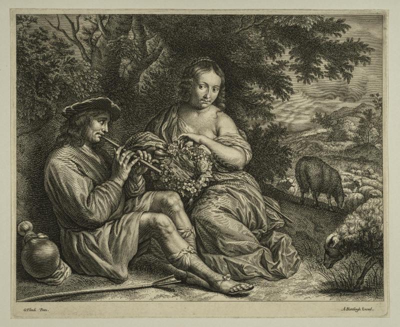 Shepherd and shepherdess