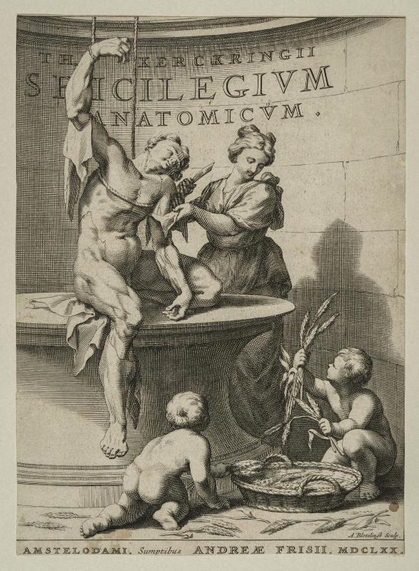 Titlepage to Kerckring's Anatomy