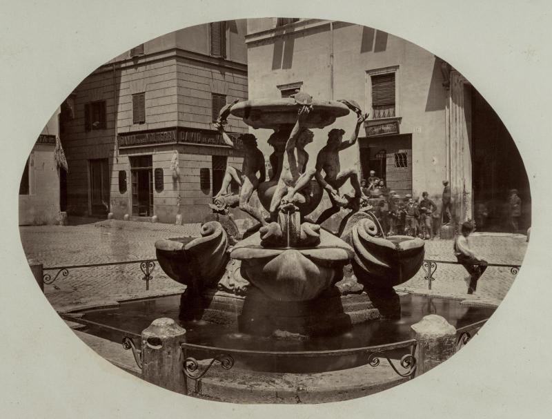 The Piazza Mattei with the Fontana delle Tartarughe, Rome