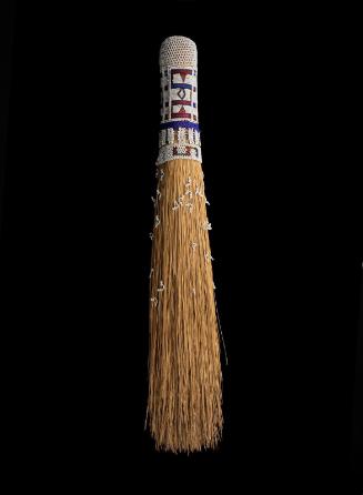 Ceremonial grass broom