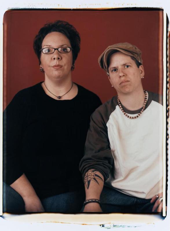 Christine and Jen