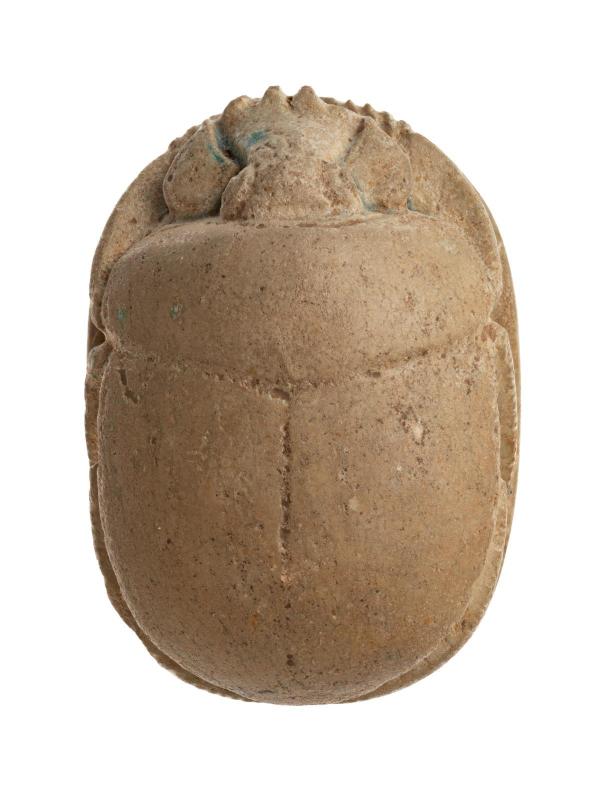 Commemorative scarab of Akhenaten and Nefertiti