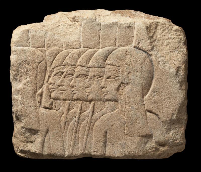 Tomb relief of a procession of women