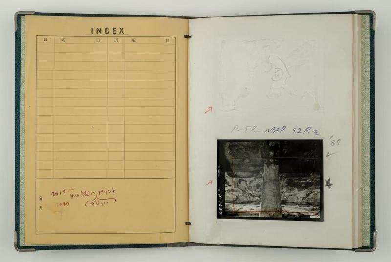Contact Binder #2: 002_1961Shimi(Stains)_Contacts_4x5  for "Chizu" ("The Map")