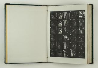 Contact Binder #4: 004_1961SoloExh_Contacts_35mm  for "Chizu" ("The Map")