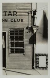 Postcard detail of Star Pressing Club