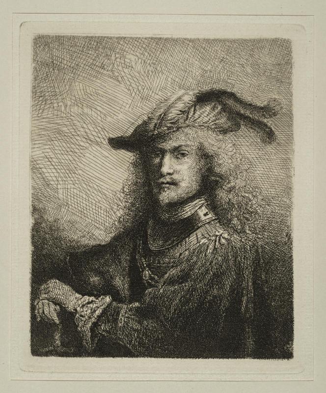 Portrait of an officer (half-length)