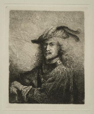 Portrait of an officer (half-length)