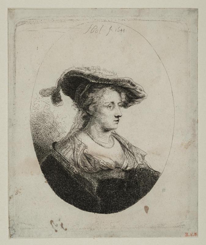 Portrait of a Lady (half-length in oval)