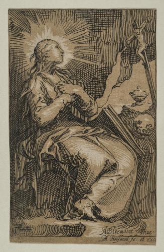 Saint Mary Magalen with the Crucifix