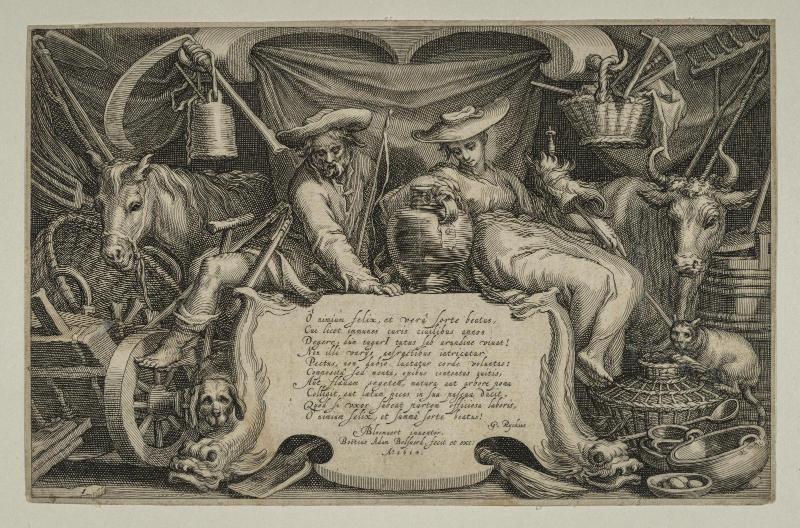 One of a series of 11 Landscape plates