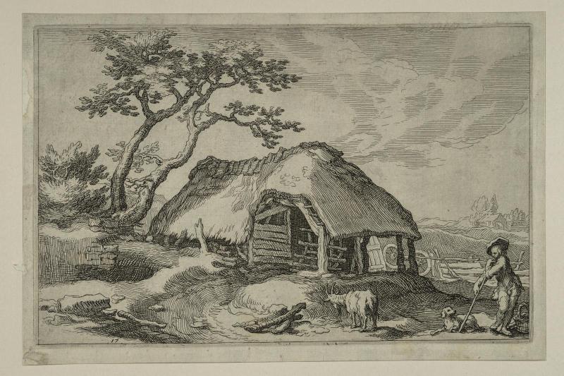 One of a series of 11 Landscape plates