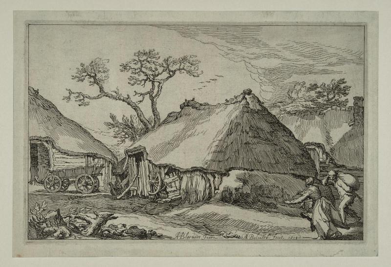 One of a series of 11 Landscape plates