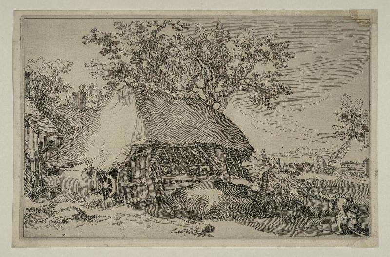 One of a series of 11 Landscape plates