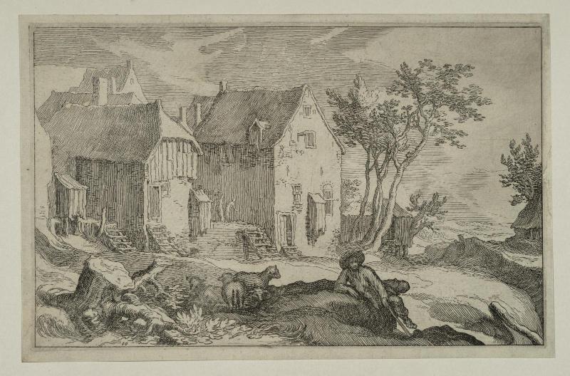 One of a series of 11 Landscape plates