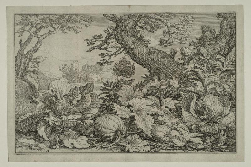 One of a series of 11 Landscape plates
