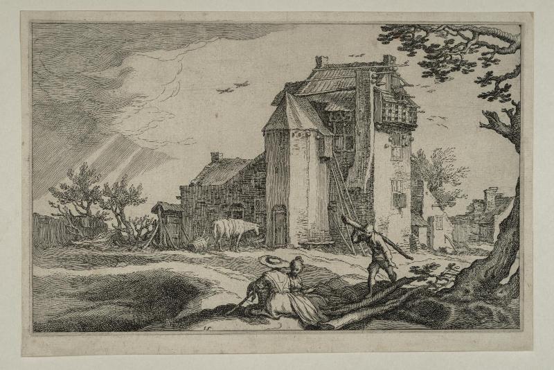 One of a series of 11 Landscape plates