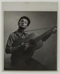Untitled (Woody Guthrie from the "Folksingers" series")
