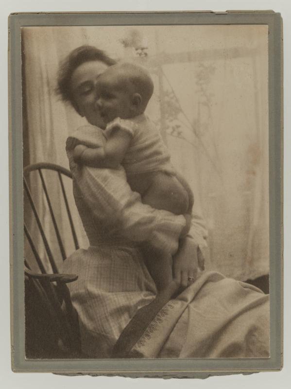 Gertrude O'Malley and son Charles