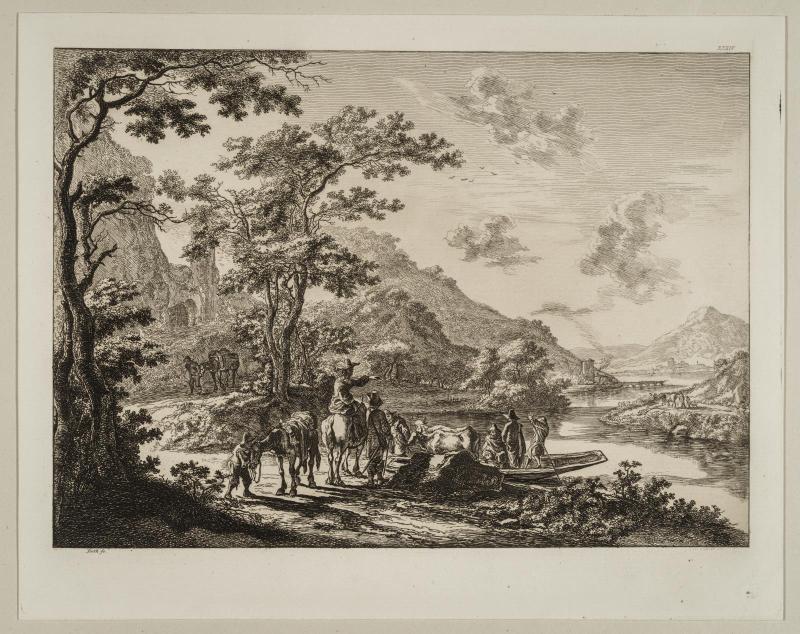 View of the Tiber in the Campagna