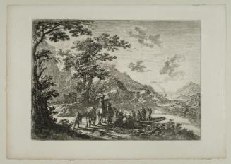 View of the Tiber in the Campagna