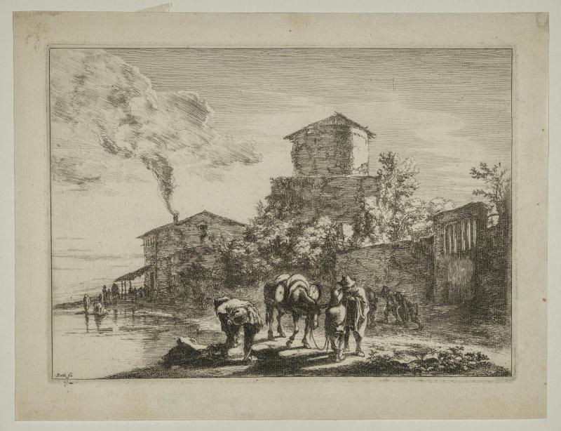 The Muleteer on the Via Appia