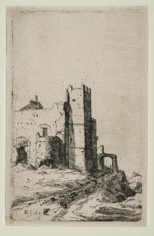 The Tower of Leoni near Frascati