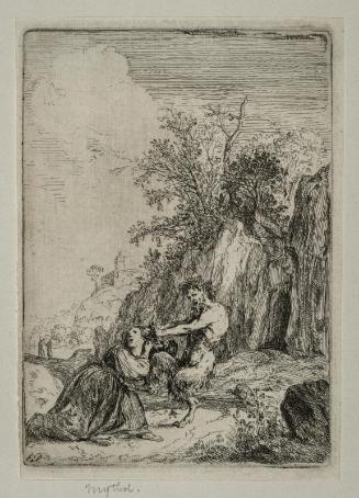 The Nymph Corsica and the Satyr