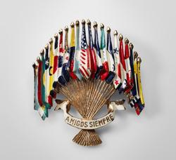 "Emblem of the Americas" brooch