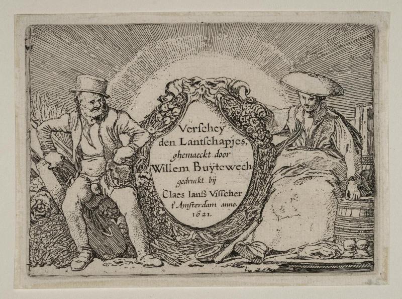 Title sheet for the series Various Little Landscapes