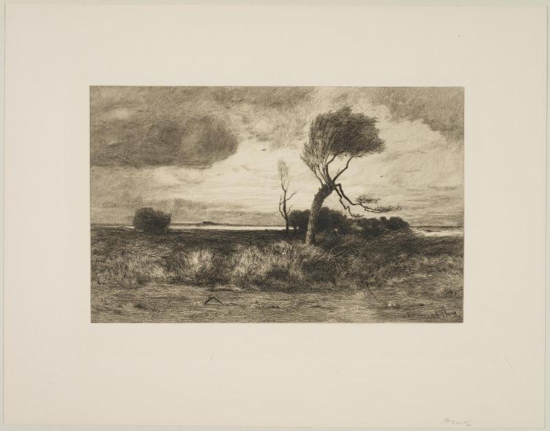 Near the Coast [large plate]