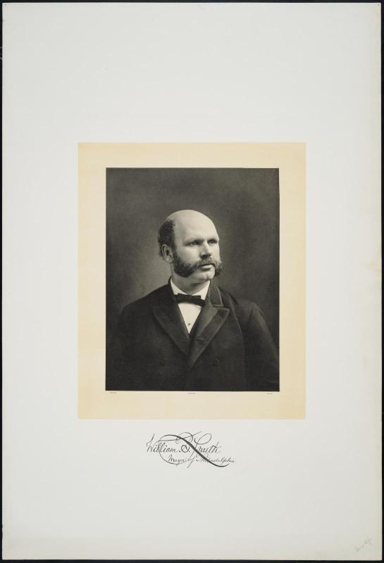 Portrait of William B. Smith, Mayor of Philadelphia