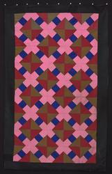 Patchwork textiles: Door curtain
