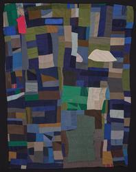Patchwork textiles: bed cover