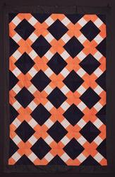 Patchwork textiles: door curtain