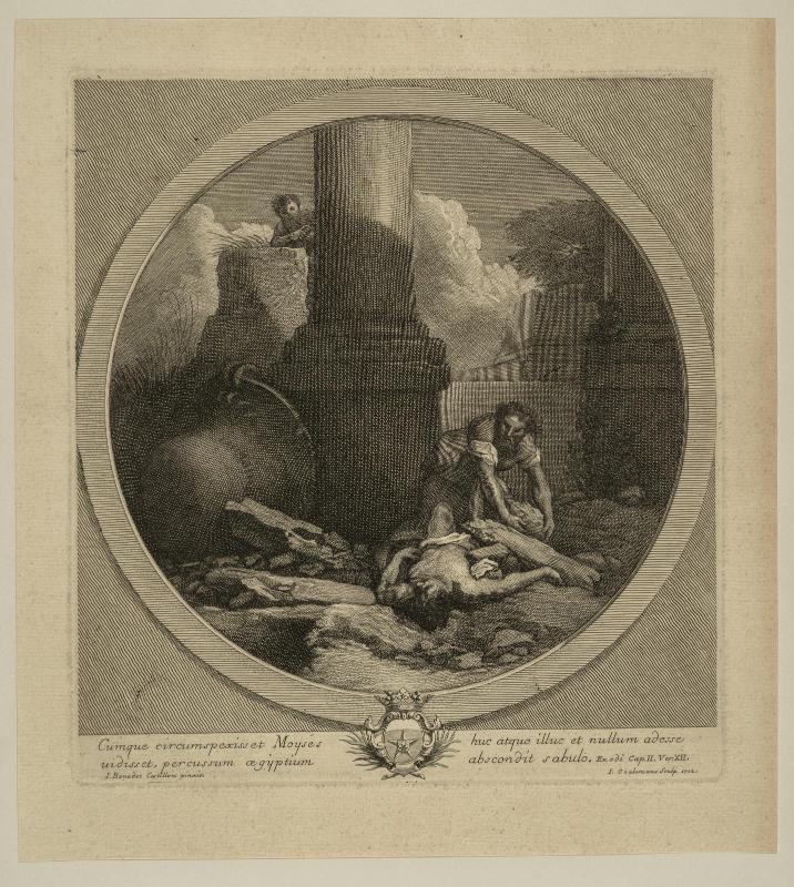 Moses killing the Egyptian