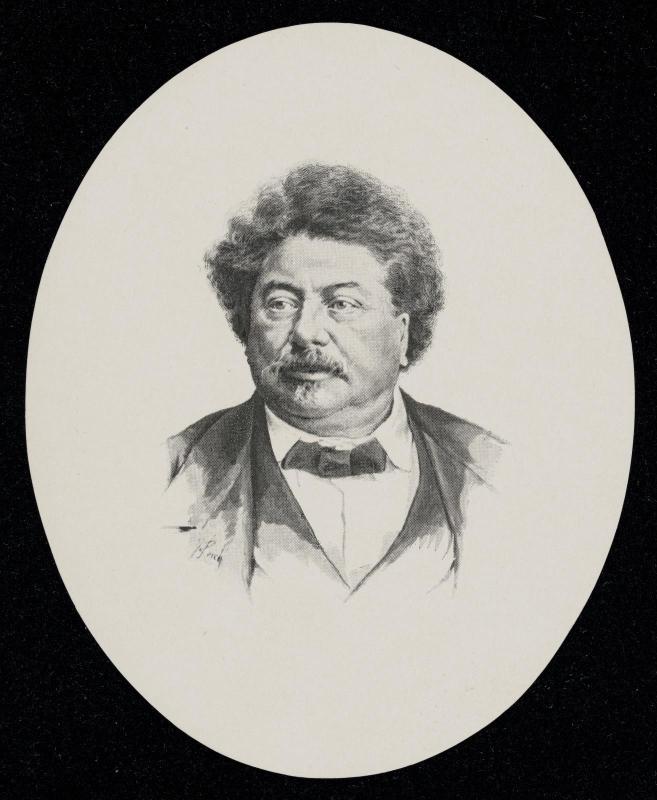 Portrait of Alexandre Dumas