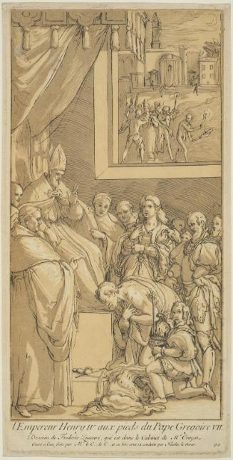 Emperor Henry IV at the Feet of Pope Gregory VII