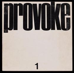 Provoke: Provocative Materials for Thought 1 (November 1, 1968)